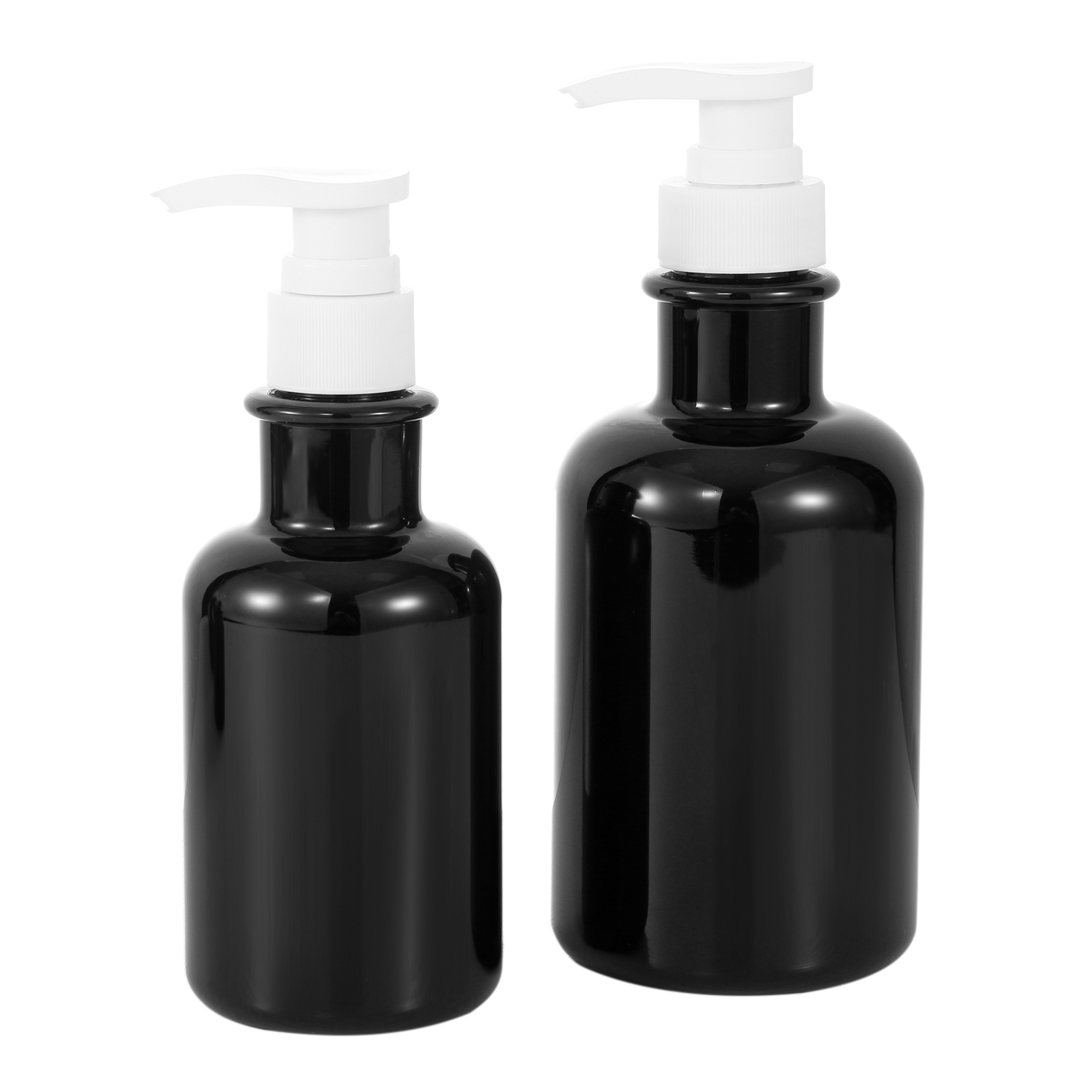 long neck pet plastic shampoo packaging bottle containers