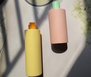 Botella plástica colorida amistosa de la bomba de la crema corporal de Eco